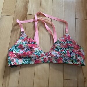 Lululemon floral bikini top